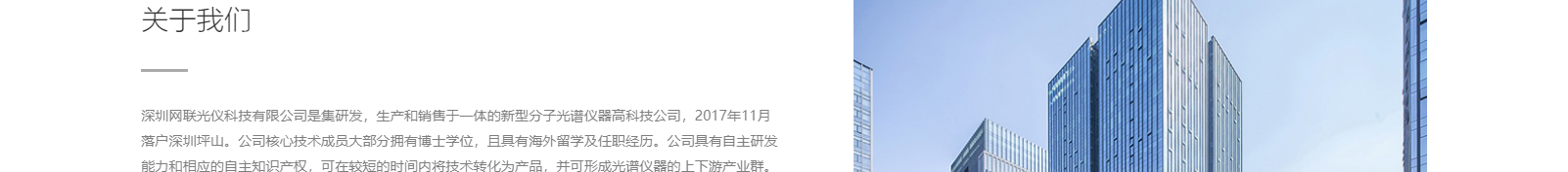 深圳网联光仪有限公司_响应式网站建设设计案例